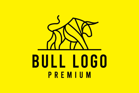 Download Abstract Bull Minimalist Logo Design - Minimalist logo Collection