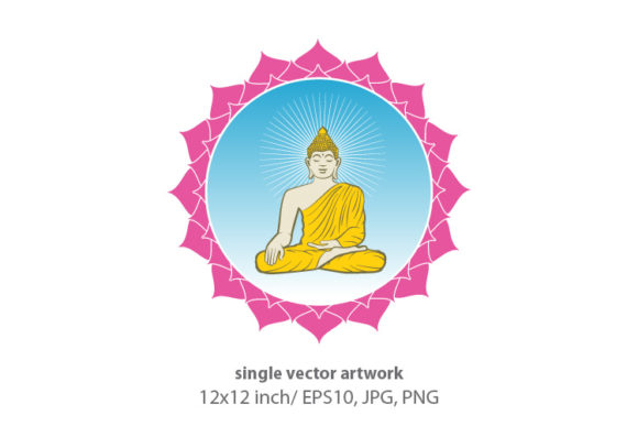 Download Buddhism and Meditation - Vector - Buddhism Collection