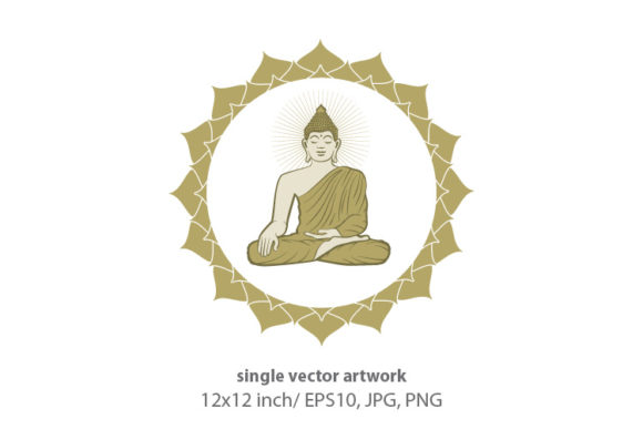Download Buddhism and Meditation - Vector - Buddhism Collection