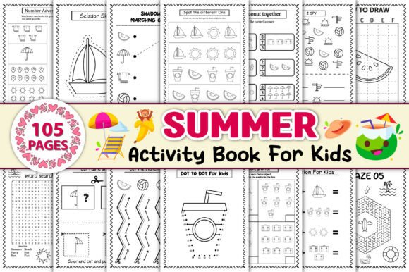 Download Summer Activity Book for Kids - KDP - Activity Collection