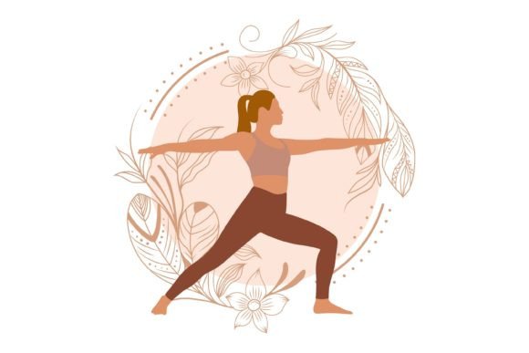 Download Yoga Activity Flat Design Illustration - Activity Collection