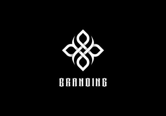 Download Logo Element Symbol Diamond Gothic Black - Element Collection