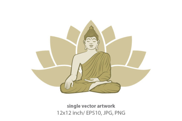Download Buddhism and Meditation - Vector - Buddhism Collection