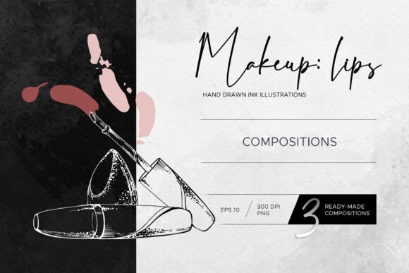 Download Lips Makeup &amp; Cosmetics. Compostions - Makeup Collection