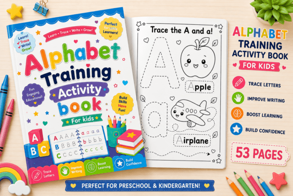 Download Alphabet Tracing Activity Book for Kids - Activity Collection
